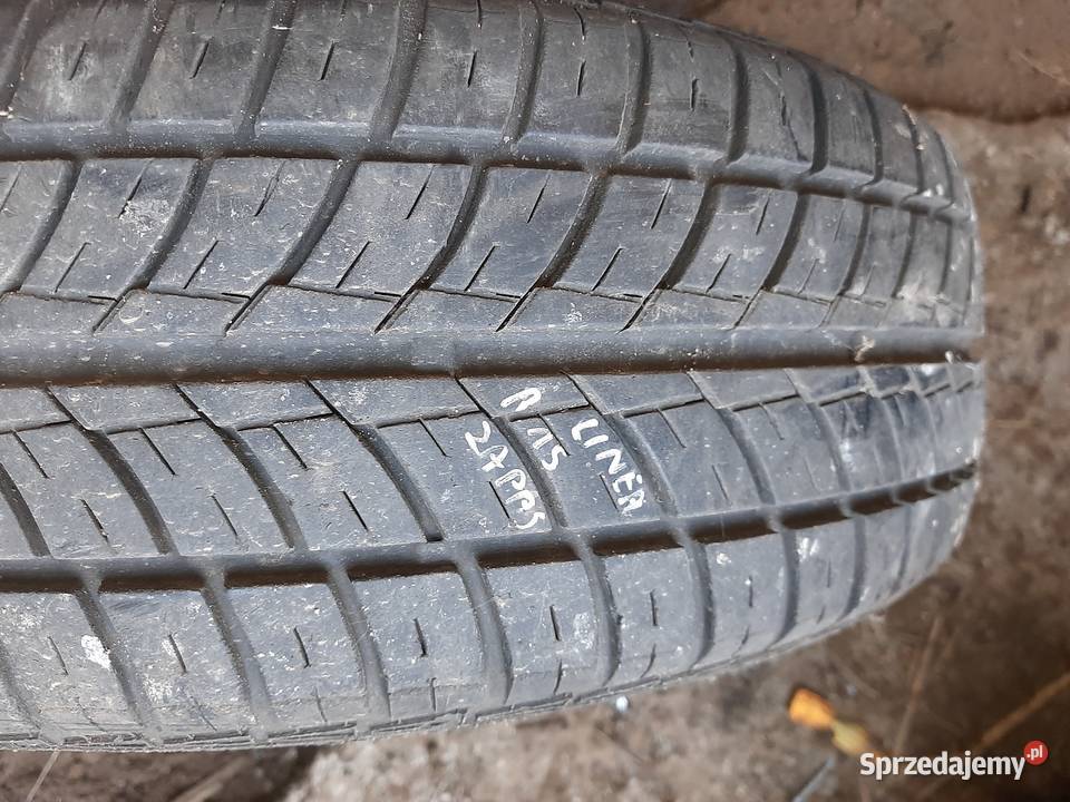 Fiat Linea Felga stalowa R15 z oponą 18565 Samochodowe Opony i felgi Ksawerów