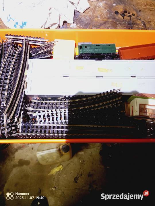 Stara kolejka PRL zestaw zamiana prl Twardogóra