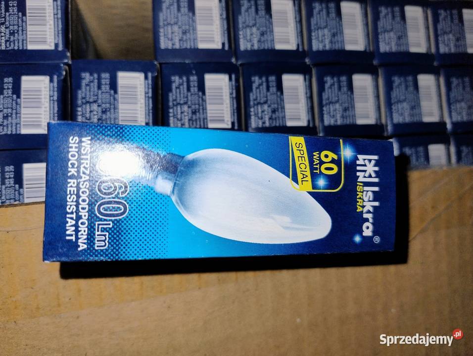 Żarowki świecowe E14 60W noweIskra