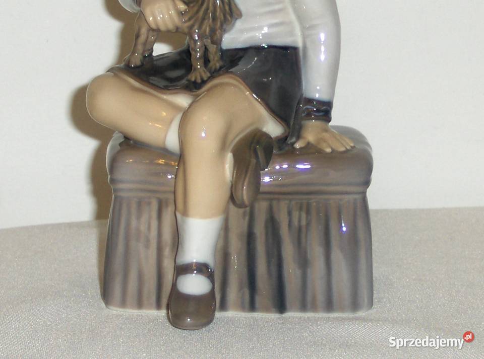 Dahl Jensen Porcelanowa figurka 1158 F UNIKAT Porcelana i szkło