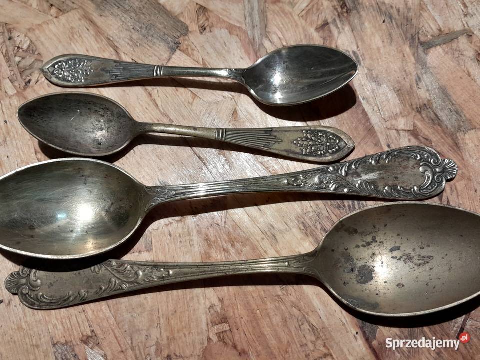 Stare łyżki łyżeczki sztućce łyżka łyżeczka Dąbrowa Górnicza