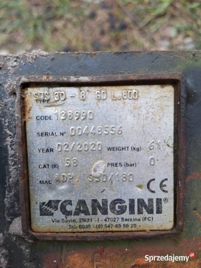 Łyżka skarpowa hydrauliczna 80 skandynawska do Koparki Sugajno sprzedam