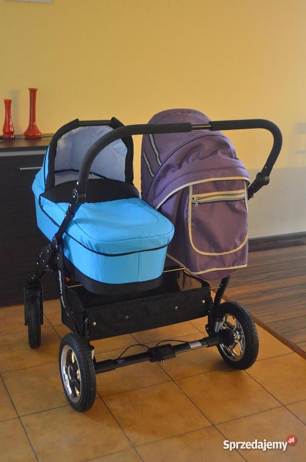 wózek bliźniaczy roku Przekładane siedzisko  Wrocław sprzedam