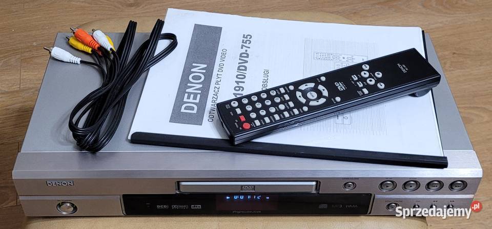 DENON DVD1910 odtwarzacz DVD CD MP3 WMA z Zalesie Golczowskie sprzedam
