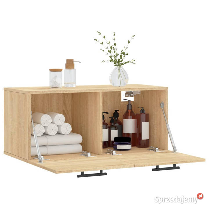 Szafka wisząca dąb sonoma 80x365x35 WM830103 Warszawa sprzedam