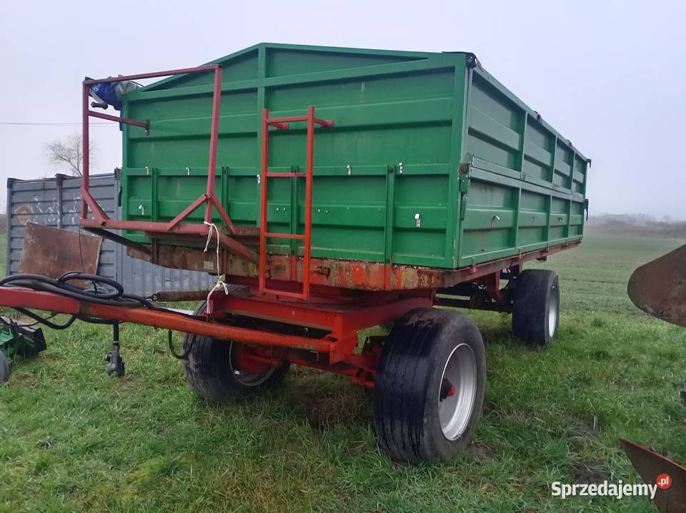 Przyczepa wywroyka zarejstrowana plandeka Myślibórz