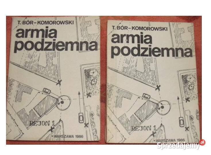 KOMOROWSKI ARMIA PODZIEMNA 2 tomy Osięciny