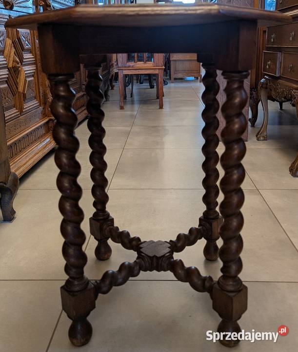 ładny dębowy stoliksklep Dąbrowa Górnicza sprzedam