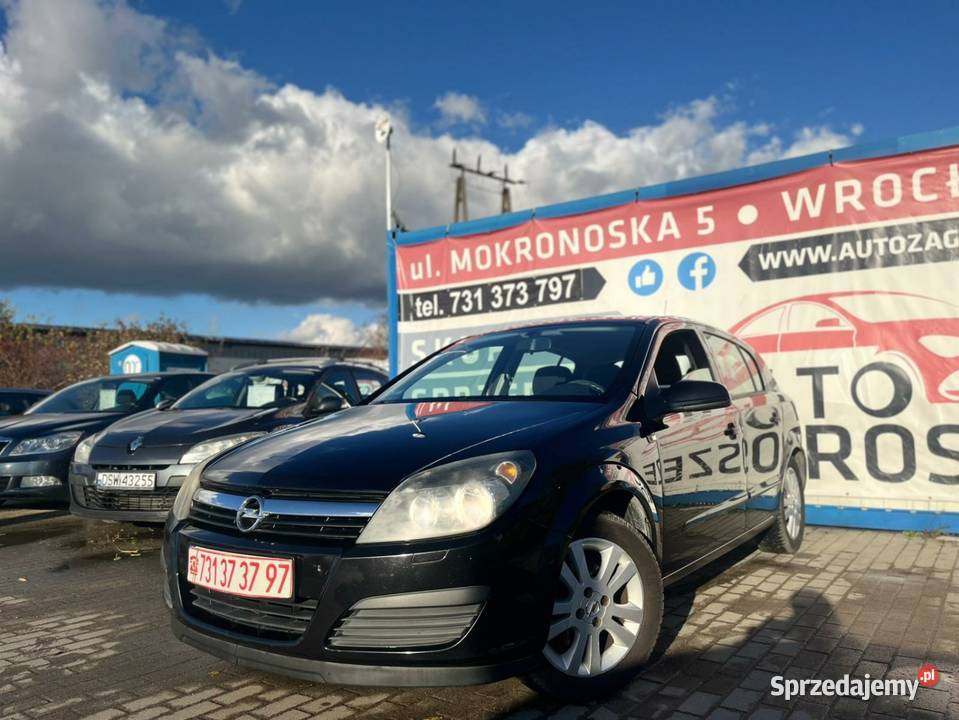 Opel Astra 14 Benzyna 2006 Klima 5 drzwi Zadbany Wrocław