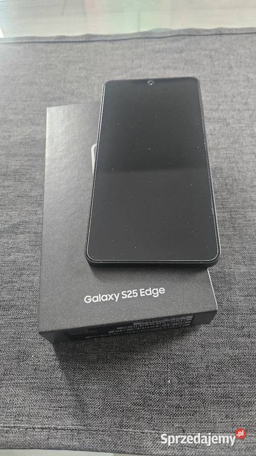 Samsung Galaxy s25 Edge 256gb Black Nowy Wrocław