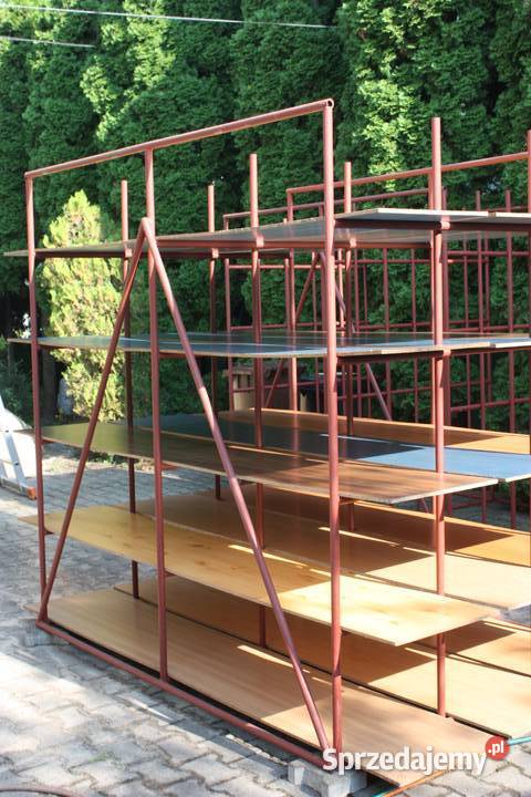 Sprzedam używany spawany regał magazynowy Poznań sprzedam