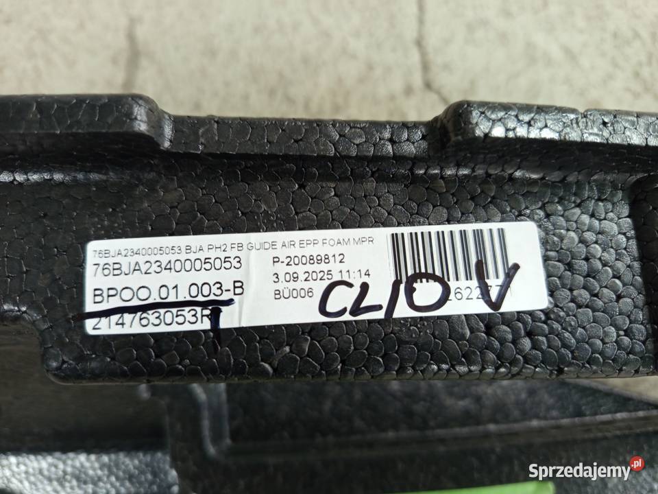 Absorber zderzaka Clio v orginalny nowy osobowe Zderzaki Rzeszów