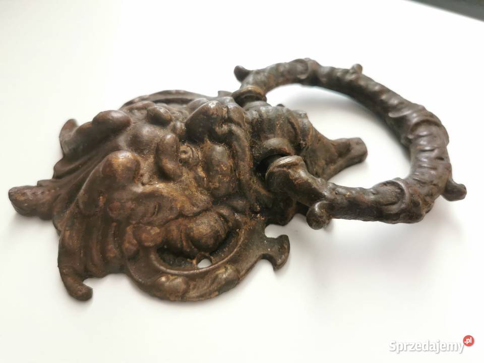 Kołatka Antyczna Kołatka do Drzwi z Brązu Pozostałe Rzeszów