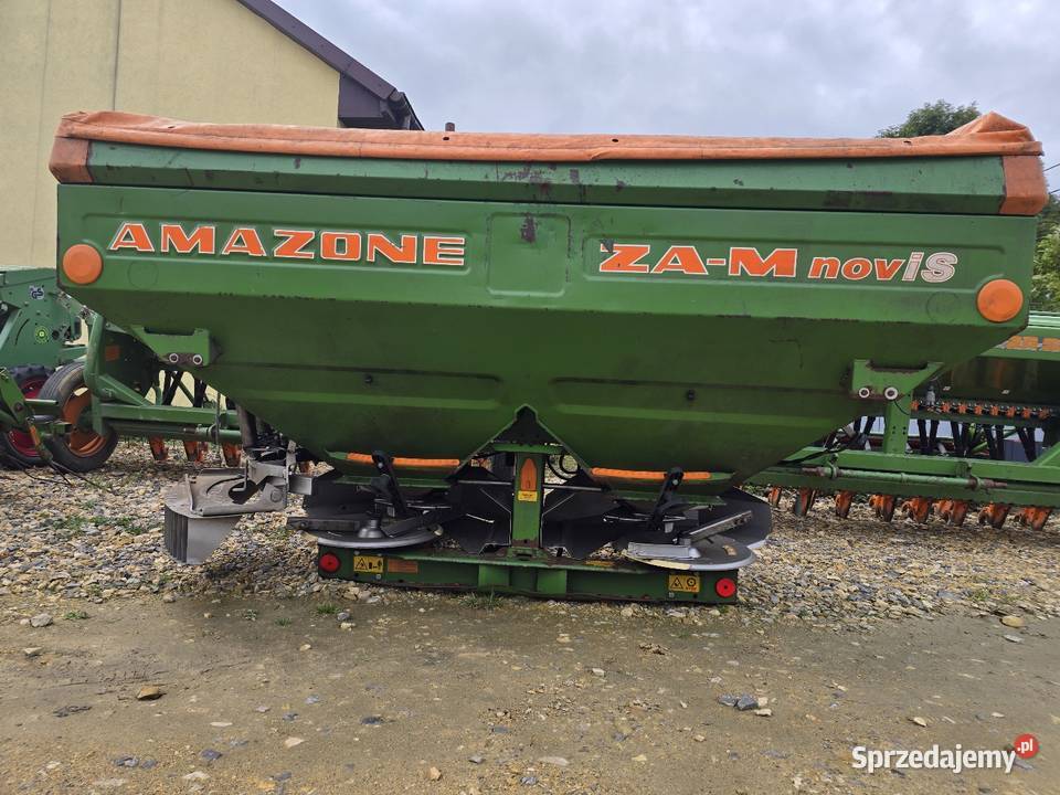 Rozsiewacz nawozów Amazone ZAM Novis 1500 import nieuszkodzony