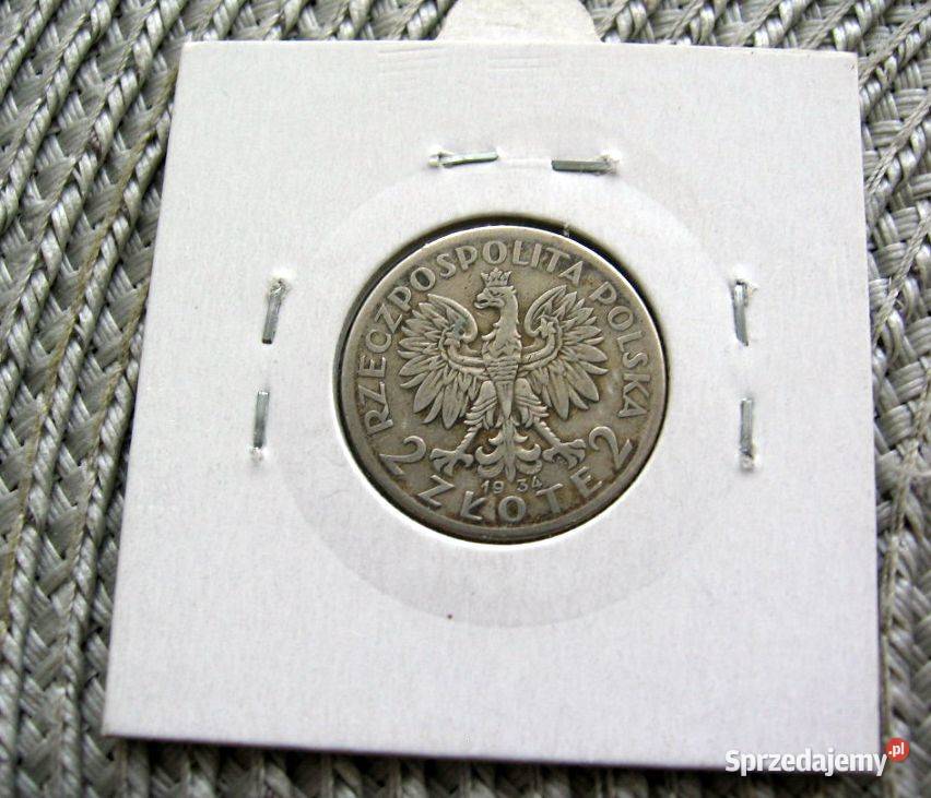 Polska 2 1934r SREBRO Kalisz