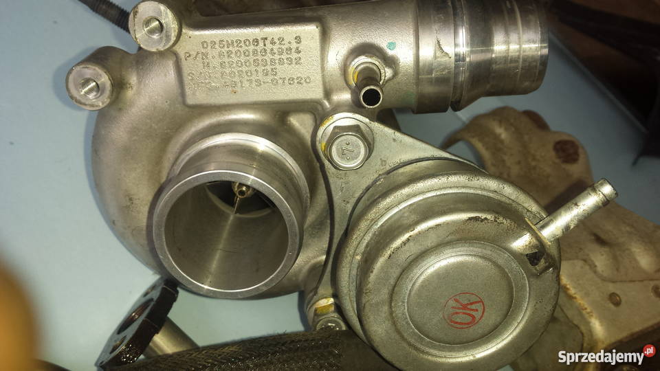 Sprezarka Peugot K14 Renault Modus 12 Vectra turbosprężarki