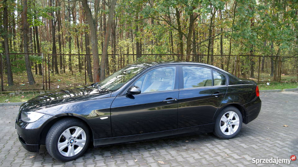 SPRZEDAM BMW E90 SERIA 3 2006 XENON CZARNA mazowieckie Warszawa