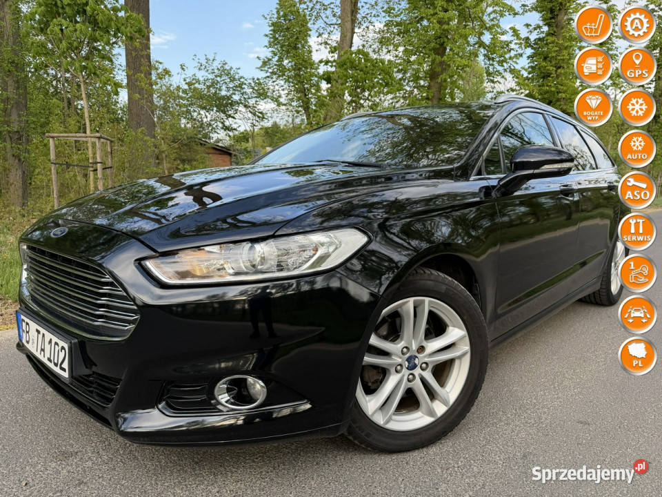 Ford Mondeo MK5 20 TDCI 150 Koni Titanium Navi elektryczne lusterka Józefkowo sprzedam