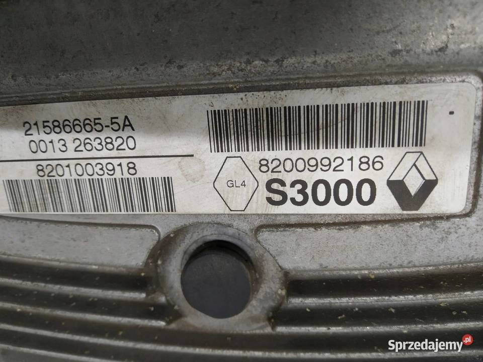 STEROWNIK SILNIKA 8200992186 16 B 110 Renault świętokrzyskie