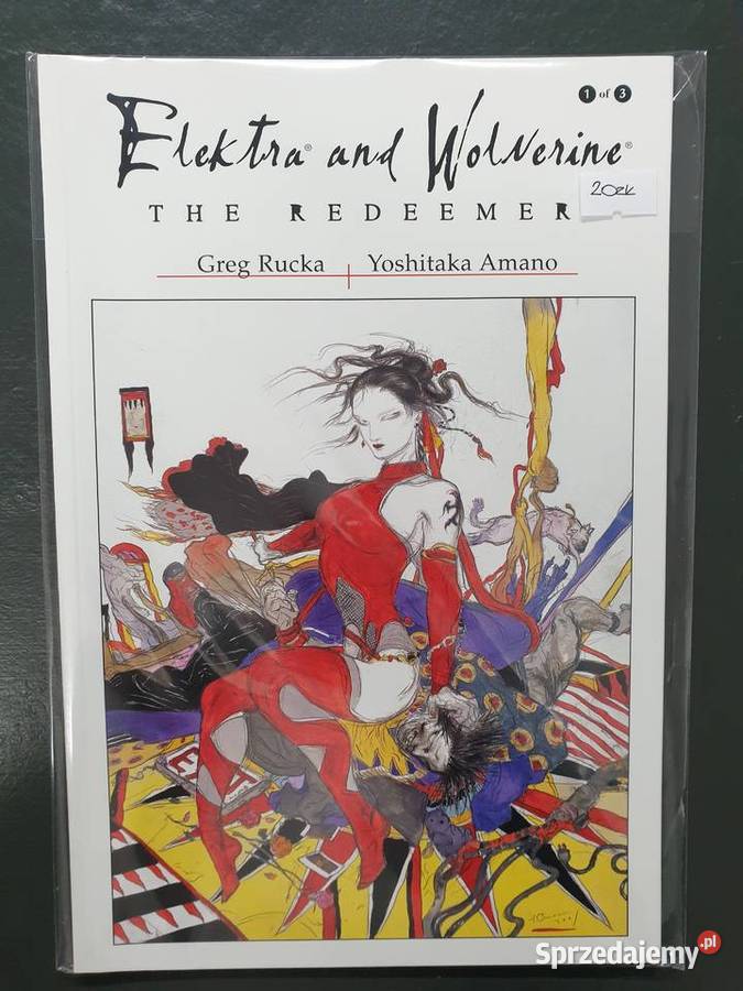 Elektra zestaw 8 oryginalnych komiksów Marvel Superbohaterowie Komiksy Gdynia sprzedam