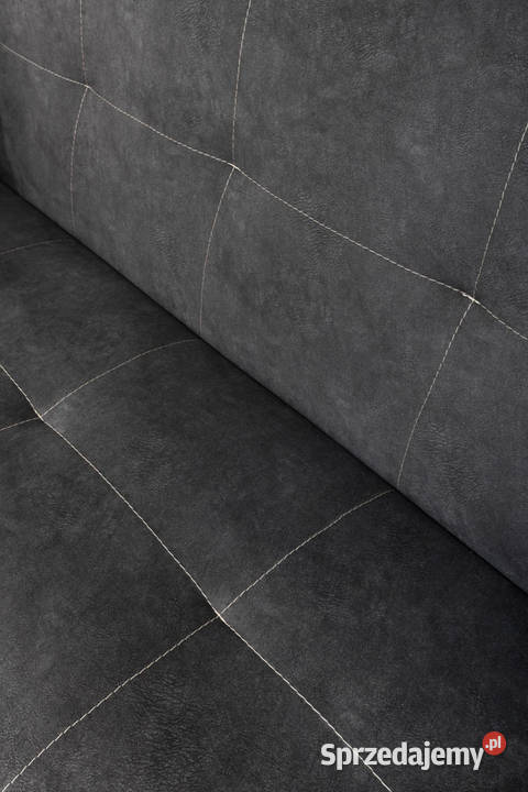 Wersalka Tapicerowana Czarna USZAK 220cm Rzeszów sprzedam