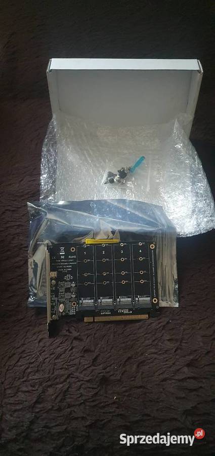 Adapter pod komputer stacjonarny PCIe x16 na 4x Kielce