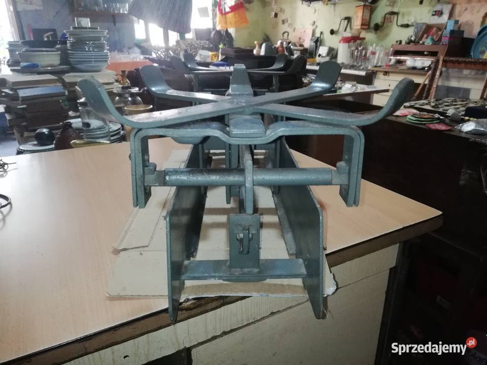 Stara waga szalkowa Olsztyn PRL Łódź sprzedam