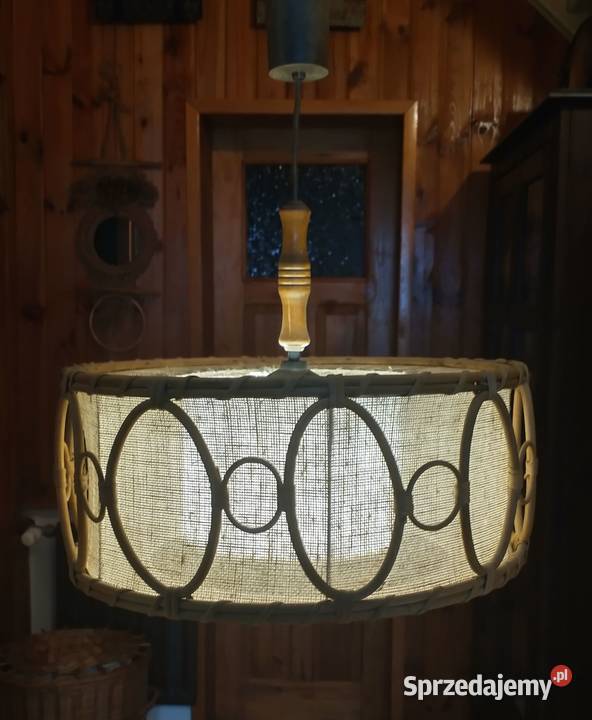 Lampa sufitowa stara Krotoszyn