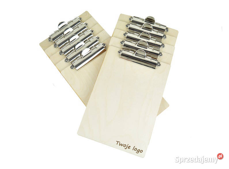 Clipboard drewniany A5 podkładka LOGO FIRMY 50 Tarnów