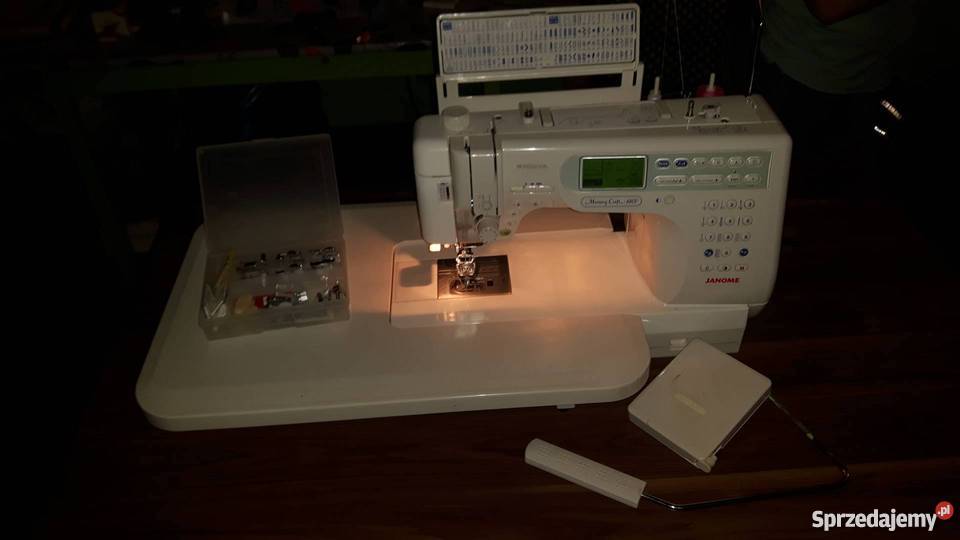 Maszyna do szycia JANOME Memory Craft 6600 stół Konin