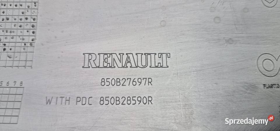 RENAULT CAPTUR 1319 ZDERZAK TYŁ TYLNY 850B27697R Bieleń
