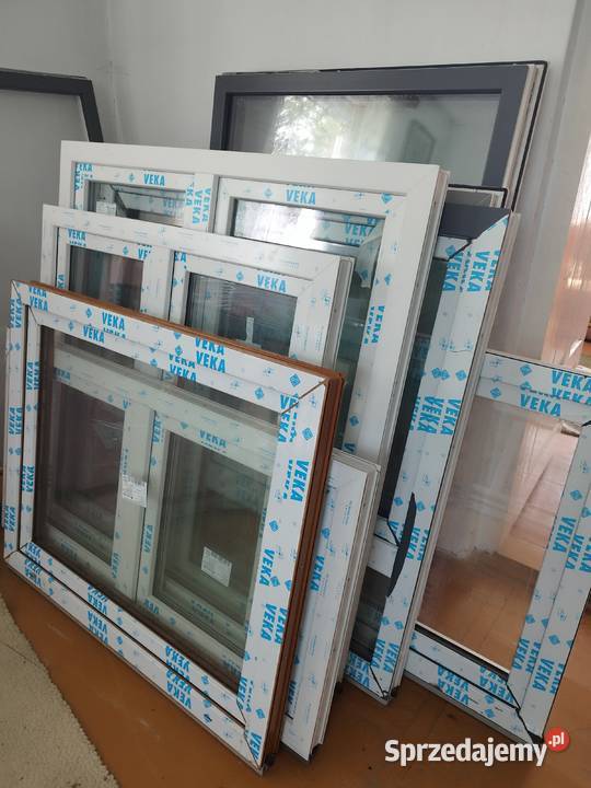 Okna drzwi pcv różne kolory i wymiary Tomaszów Lubelski sprzedam