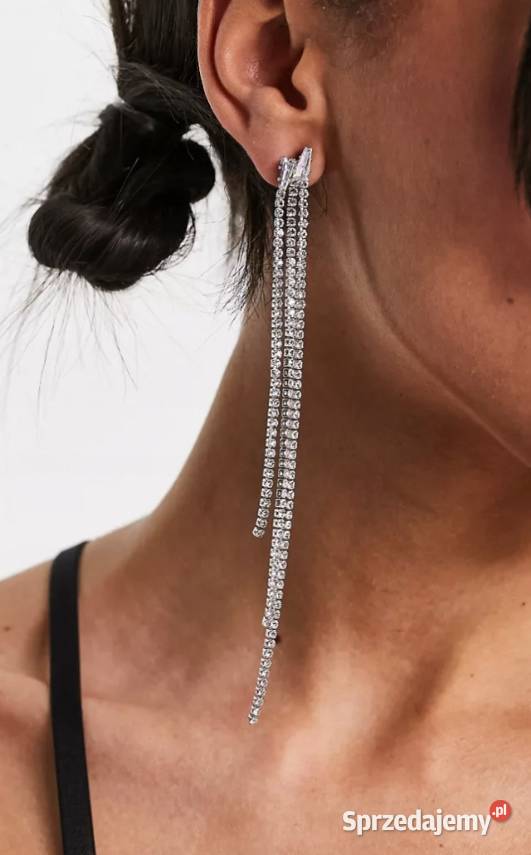 ASOS Długie Bogato zdobione kolczyki z Londynu Kraków