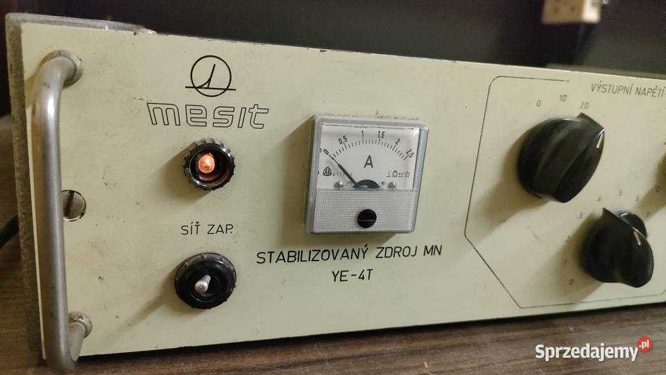 Stabilizowany zasilacz laboratoryjny Mesit YE4T Szczecin