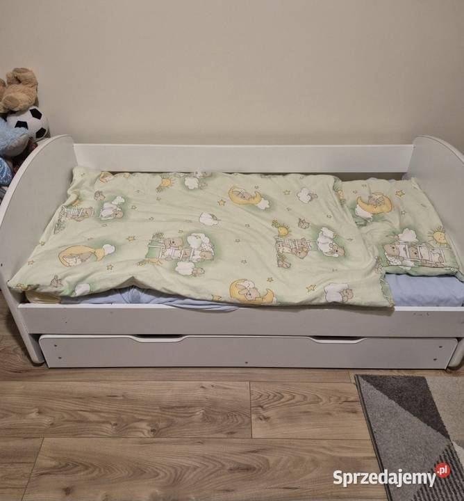 Łóżeczko białe 140x70 Chybie