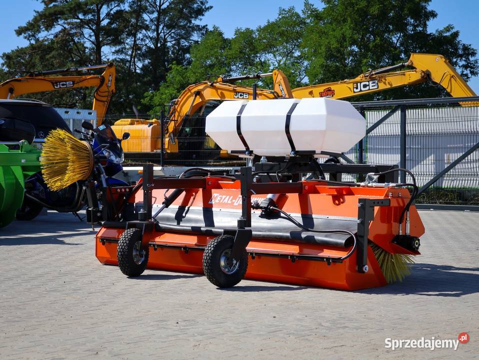 NOWA Zamiatarka TUZ z Koszem Hydraulika 1424 m Szklarska Poręba