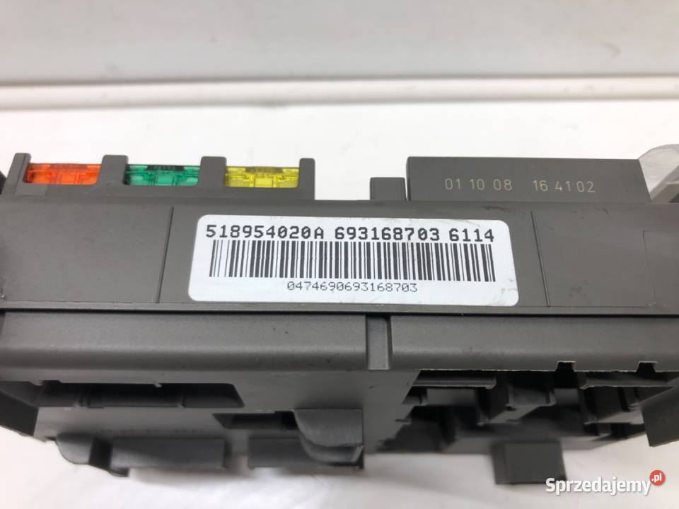 SKRZYNKA BEZPIECZNIKÓW BMW E71 693168703 SUV