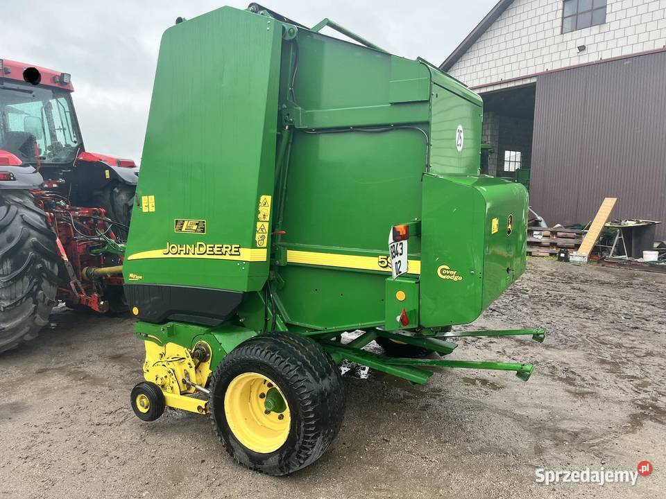Prasa John Deere 592 siatka sprowadzona 2005 Skaryszew