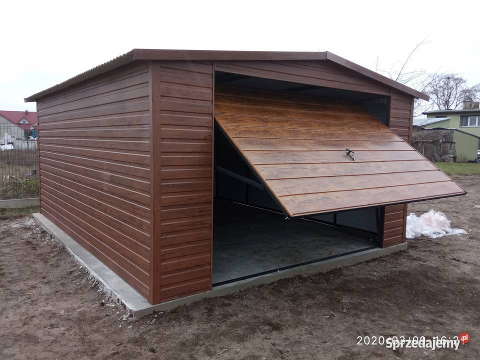 PRODUCENT Garaże Blaszane Garaż Blaszany 20m2 Łomża sprzedam