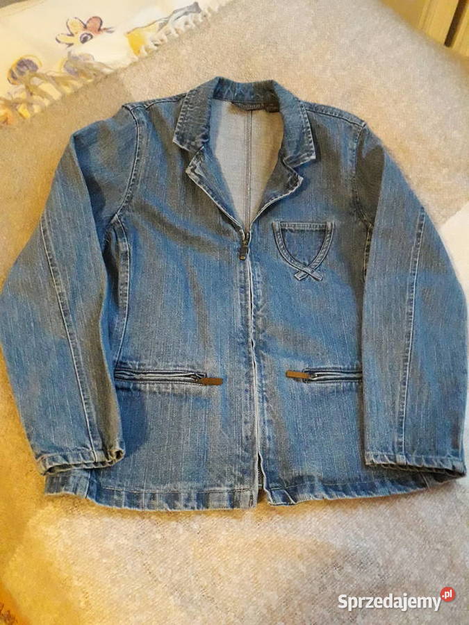 Kurtka jeansowa na zamek błyskawiczny Inna marka