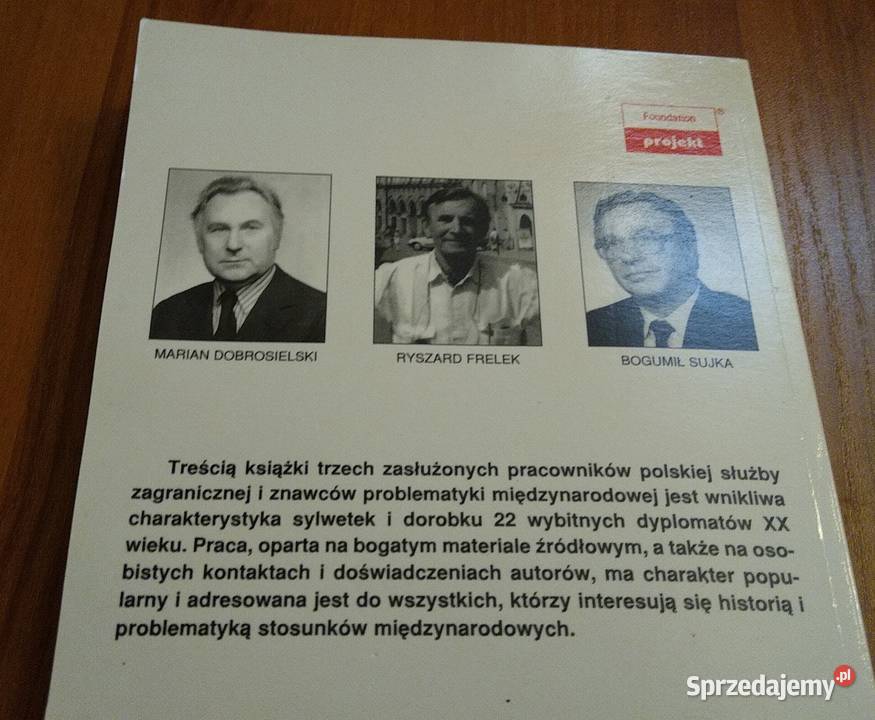 Wybitni dyplomaci XX wieku Dobrosielski Frelek Gdańsk