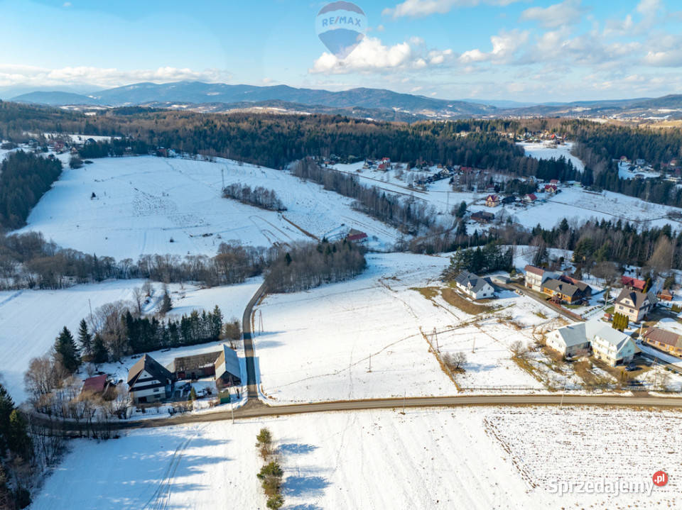 Działka budowlana Wysoka gmina Jordanów budowlana