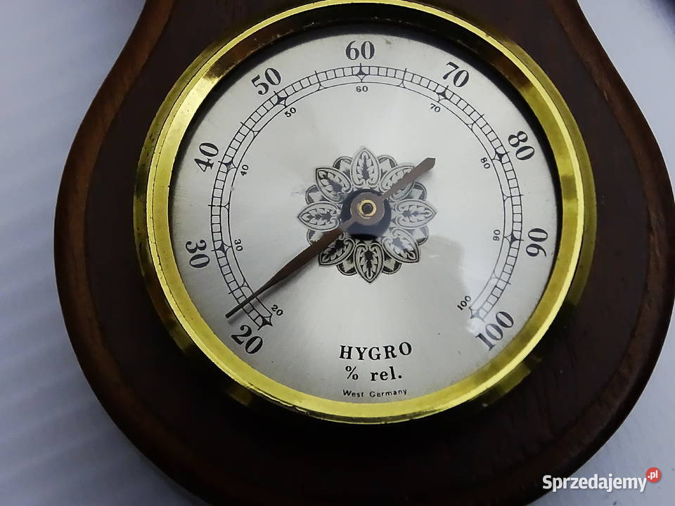 Analogowa stacja pogody termometr barometr Dekoracje i ozdoby Biłgoraj