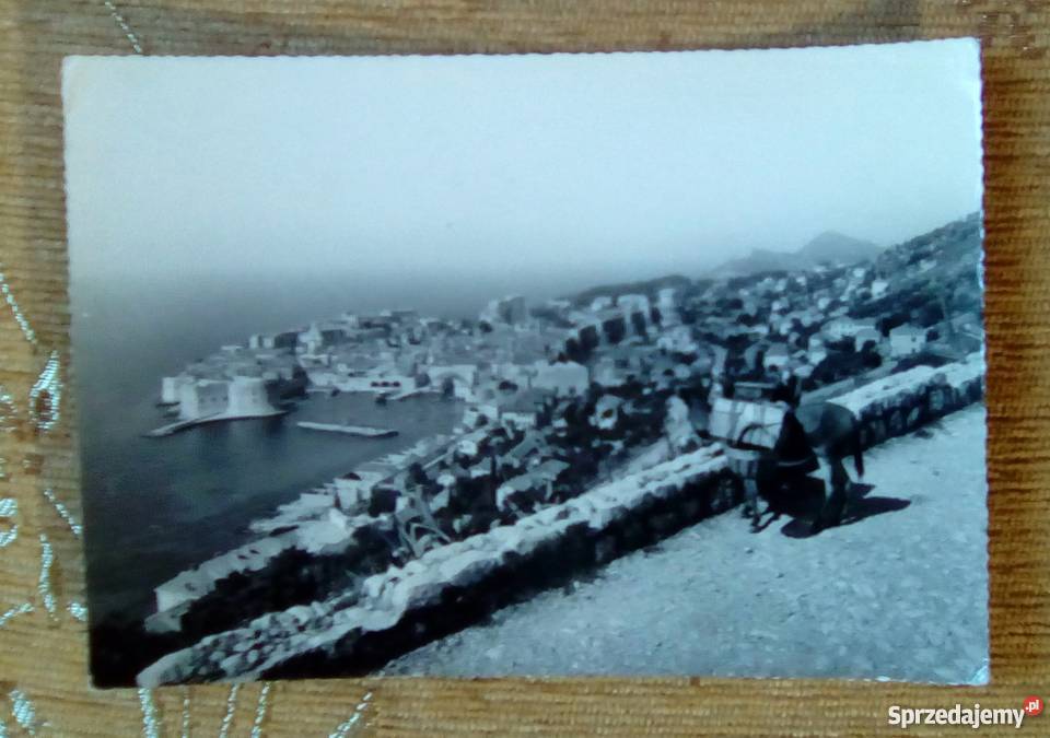 DUBROWNIK MIASTO W DALMACJI MORZEM ADRIATYCKIM Antyki, Sztuka, Kolekcje lubelskie