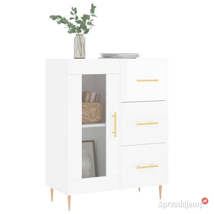 Szafka biała połysk 695x34x90 materiał Warszawa