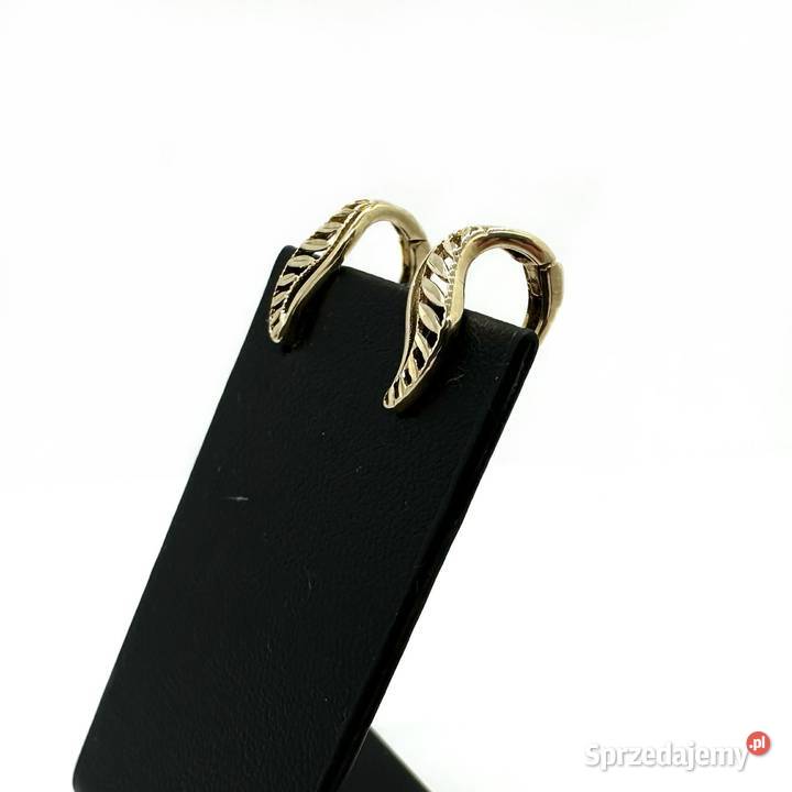 Złote Kolczyki pr 585 151g warmińsko-mazurskie Elbląg