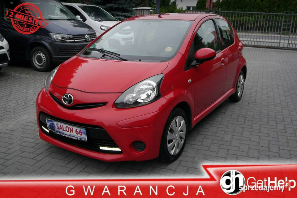 Toyota Aygo 5drzwi 80 Klima Stan bezwypadkowy z wspomaganie kierownicy śląskie Częstochowa