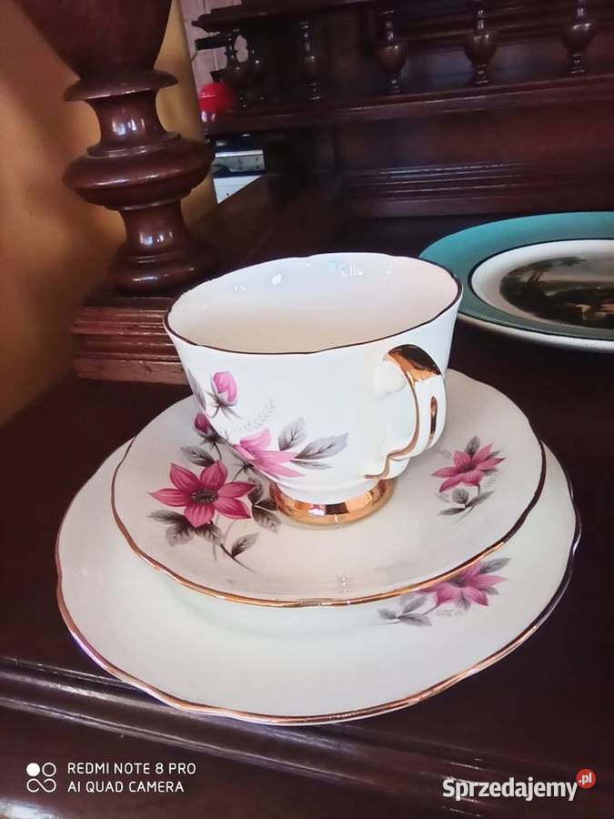 Filiżanka z talerzykiem deserowym Evesham Royal Gdańsk