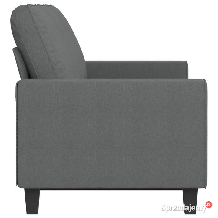 Sofa 3osobowa ciemnoszara 180 tapicerowana Warszawa