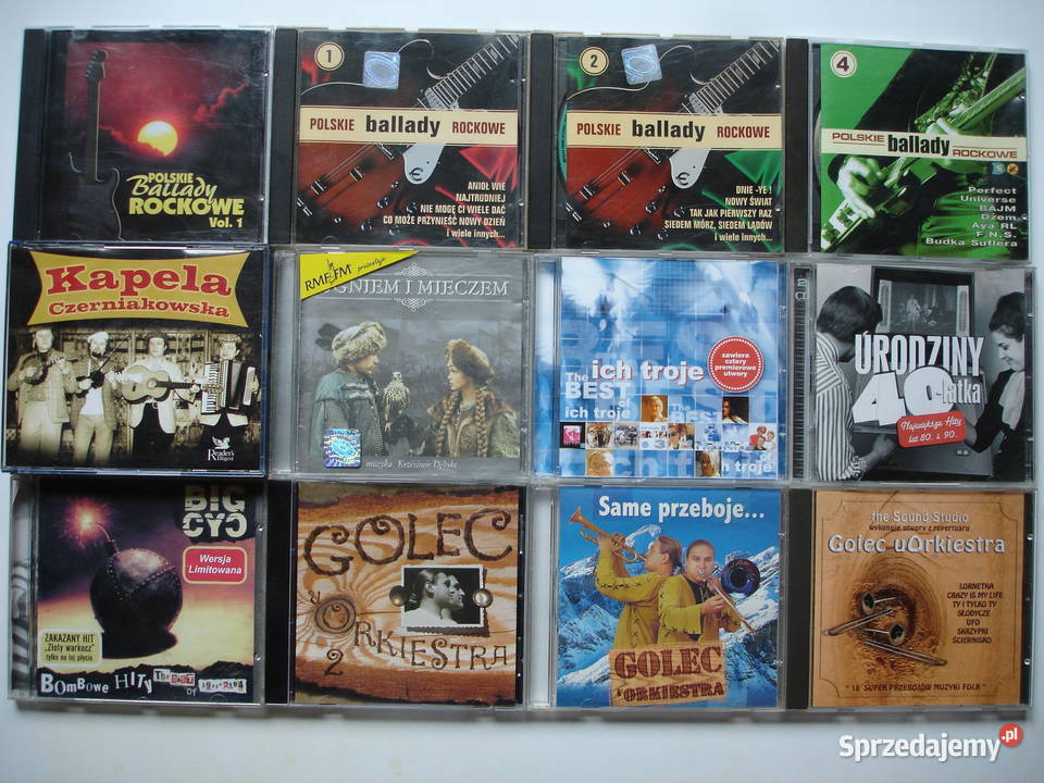 Płyty CD kolekcjonerskie zestaw 6 Zielona Góra